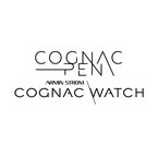 cognac pen and cognac watch
